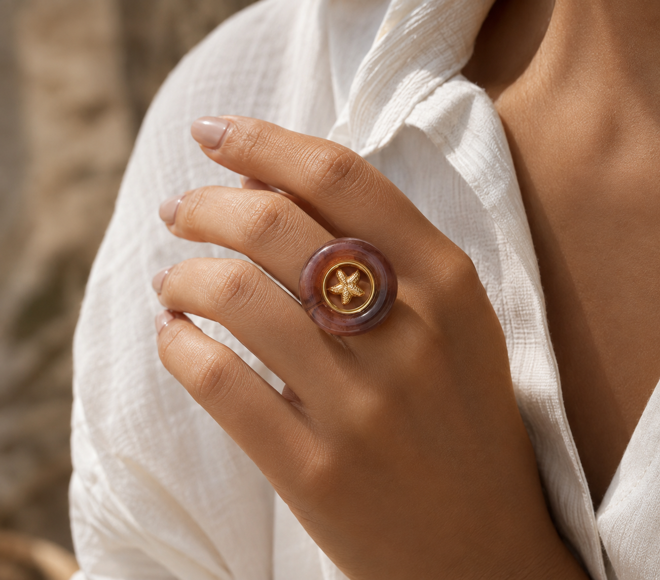 Starfish ring